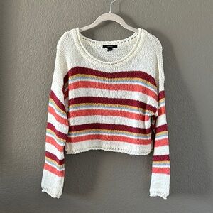 Striped Knit Sweater